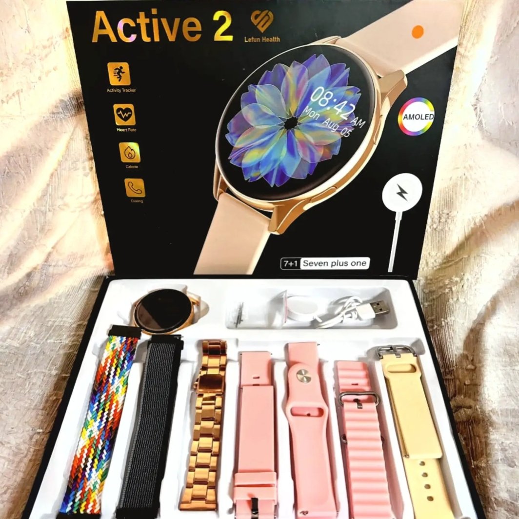 ACTIVE 2 || 7 IN 1 SMART WATCH  COMPLETE STRAP RANGE